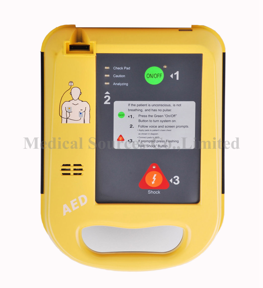 (MS300A) Emergency Portable Aed Automatic External Biphasic